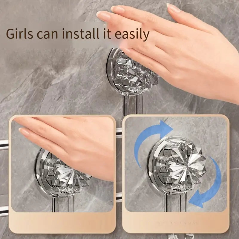 Porte-Serviettes en Acier Inoxydable avec Ventouses