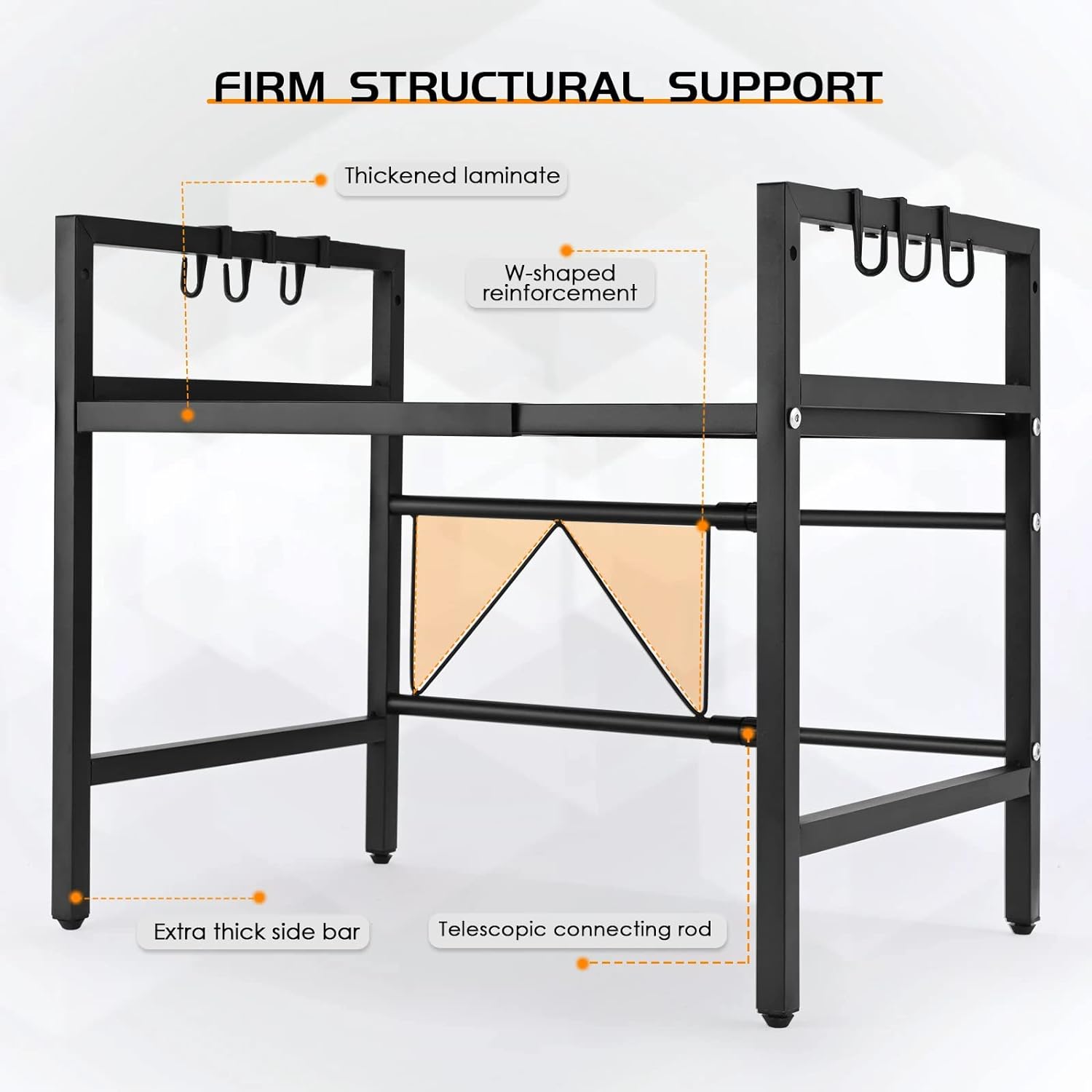 Etagère de Rangement de Cuisine Rétractable