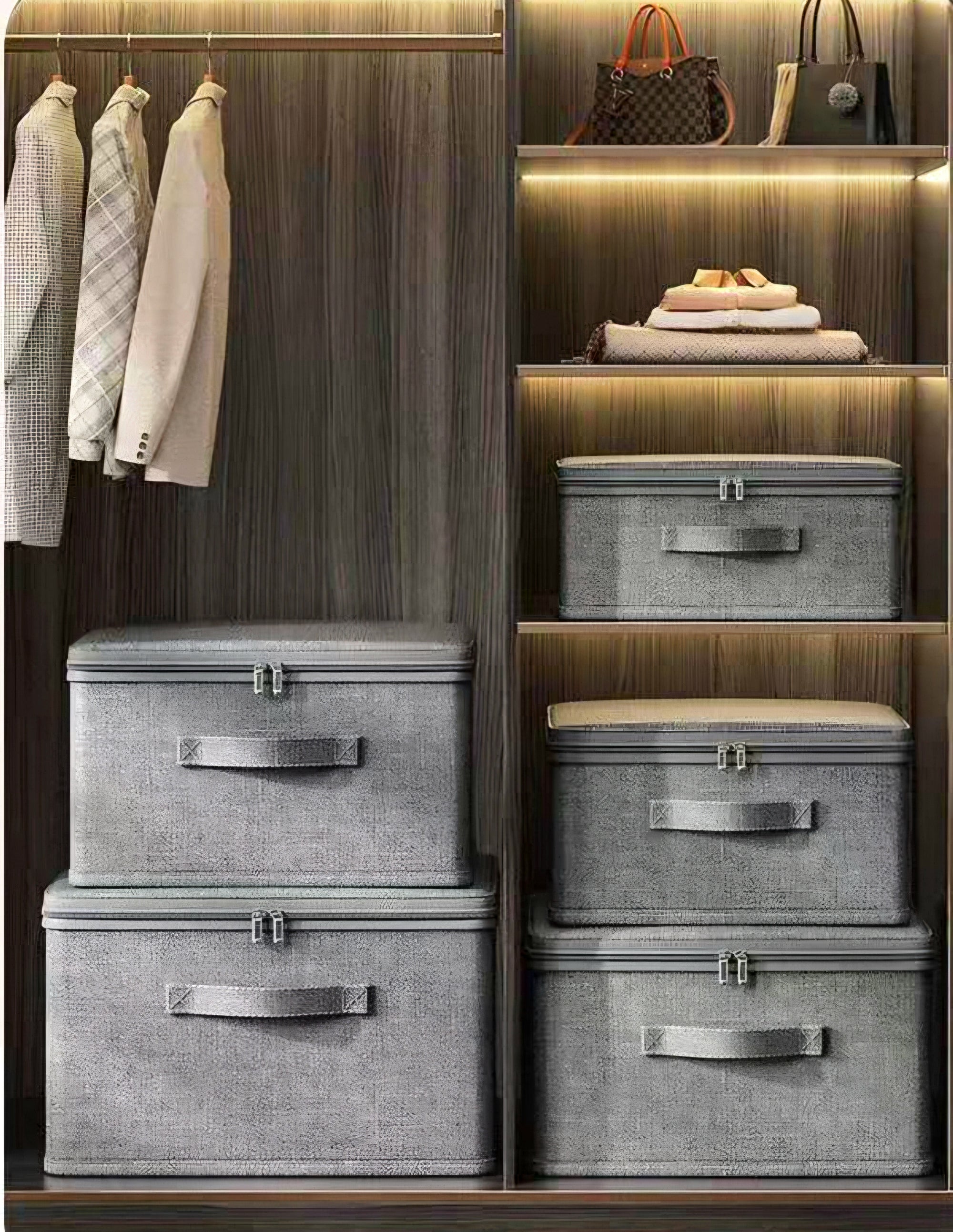 Boîte de Rangement pour Vêtements – Protection Contre l’Humidité et la Poussière