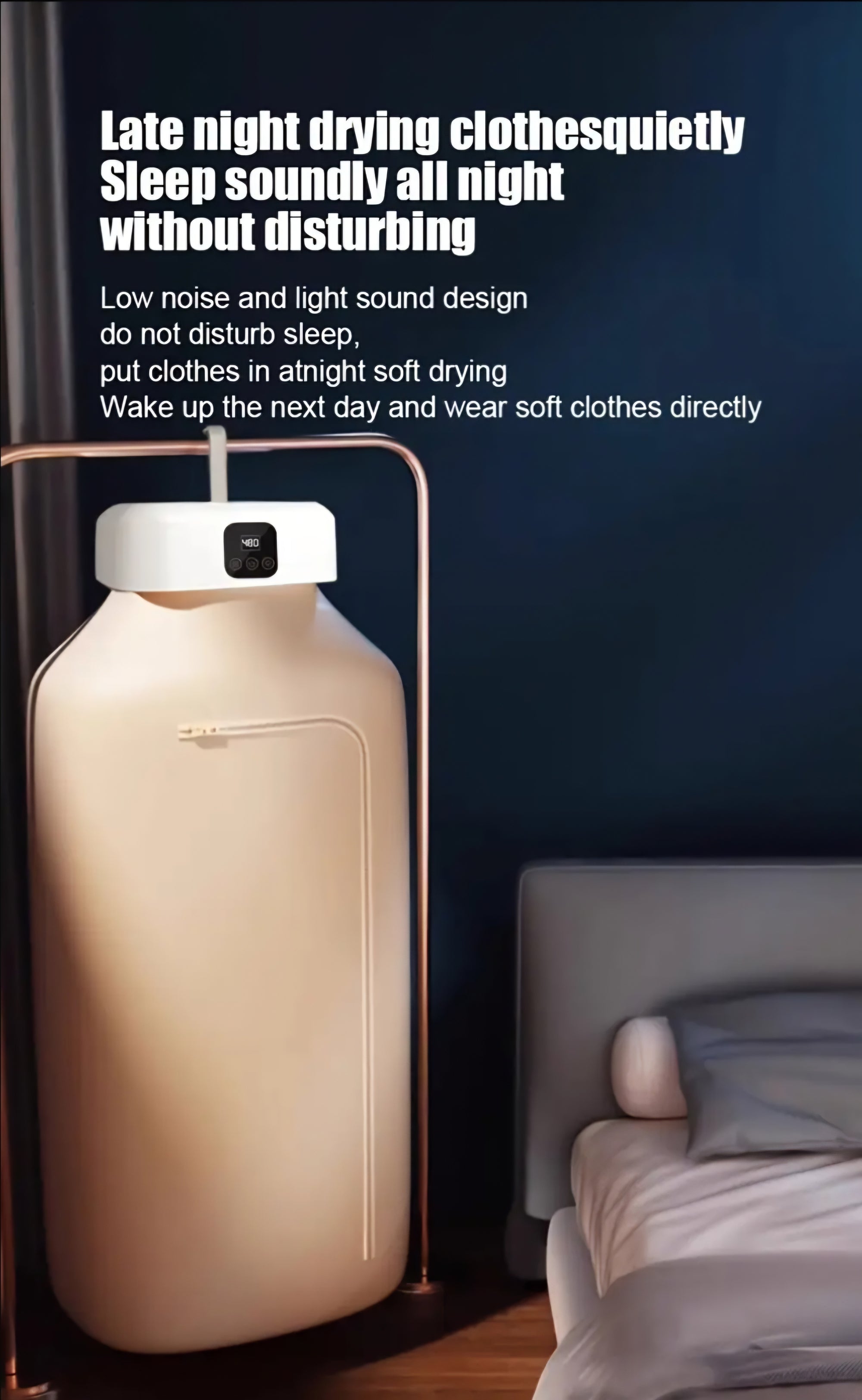 Sèche-linge électrique pliable