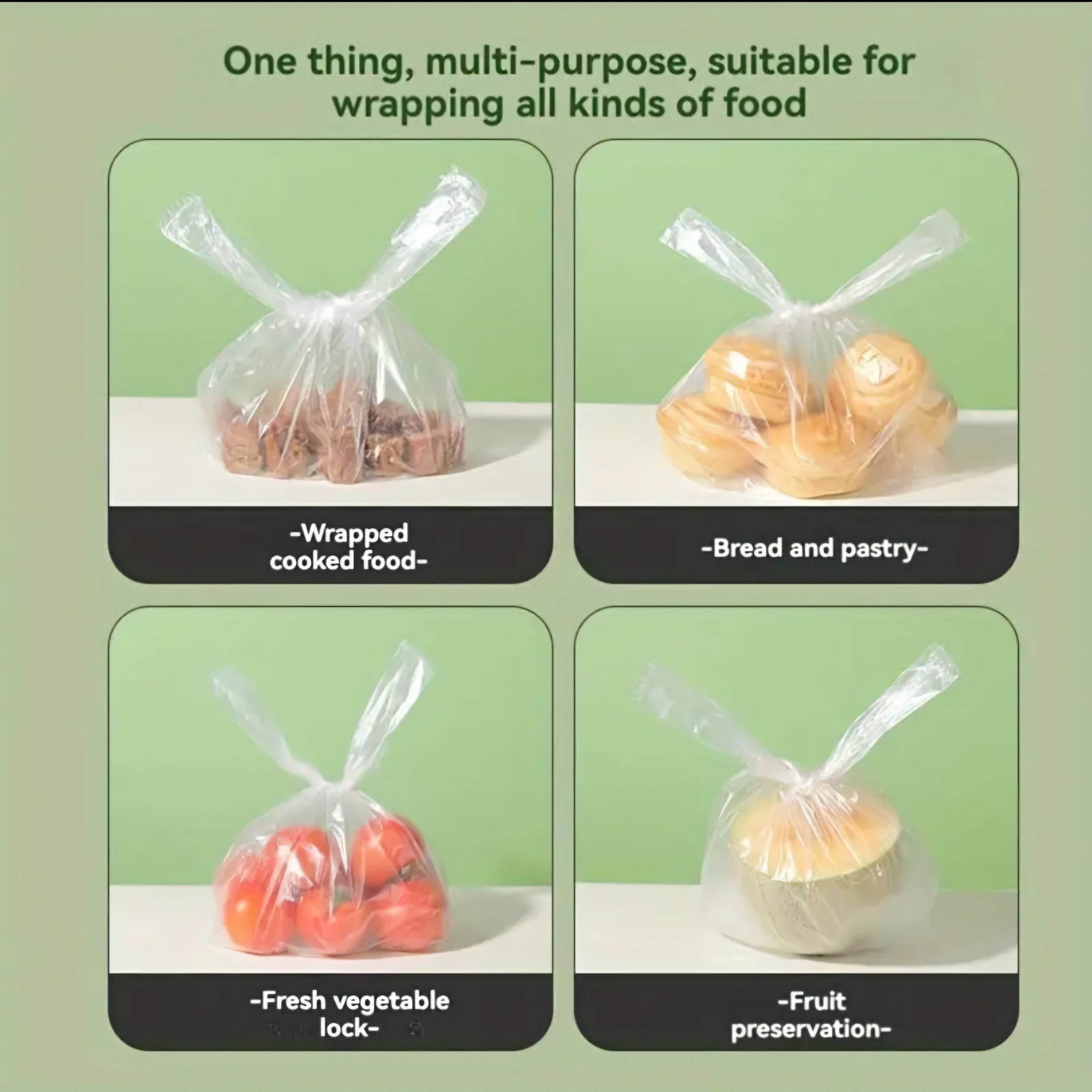 Boîte de 100 Sacs de Conservation Alimentaire – Qualité Supérieure